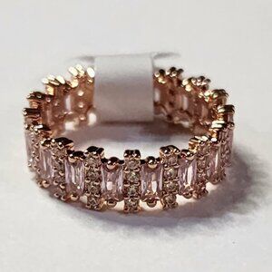 Bomb Party Ring Rose Quartz Size 7